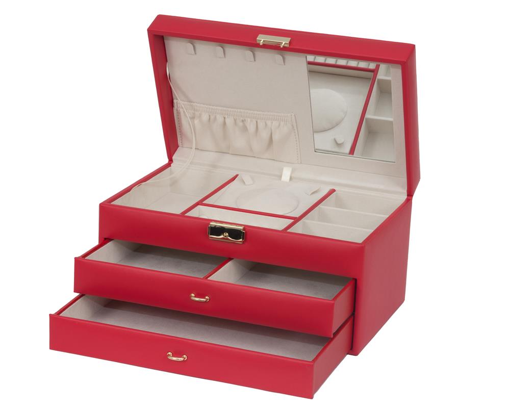 NEW - Martha Red Jewel Box