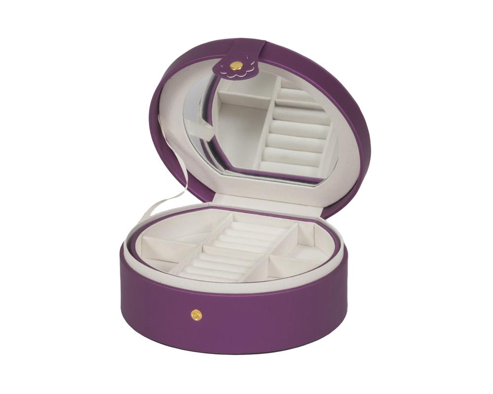 New - Bobbi Purple Microfibre Jewel Case