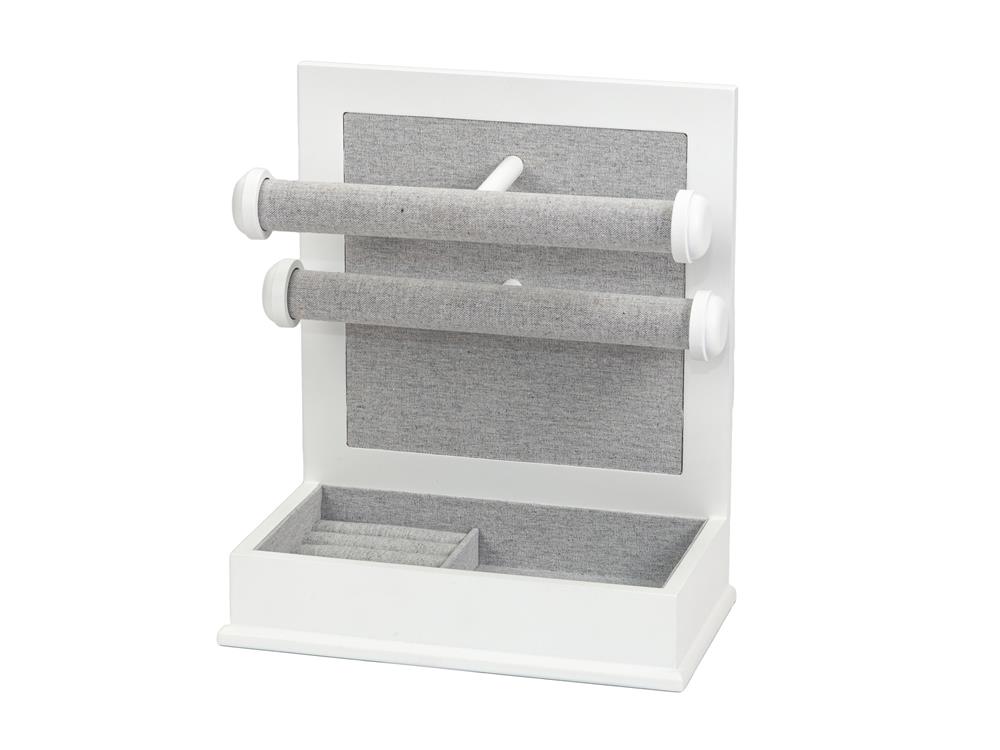 White Finish Jewellery Holder