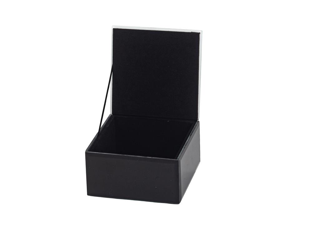 New - Marquina Black Marble Effect Trinket Box
