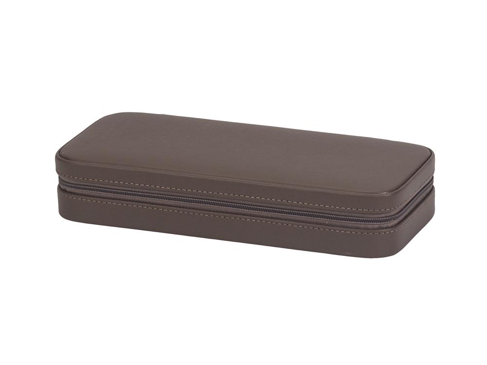 Mink Bonded Leather Travel Case