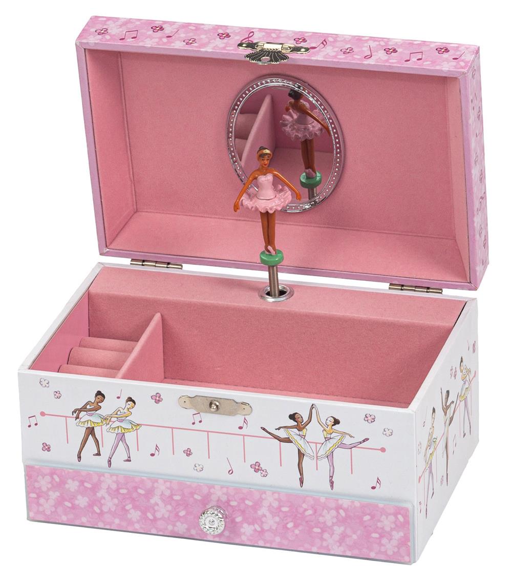 New -  Musical ballerina and ballet shoes jewel case
