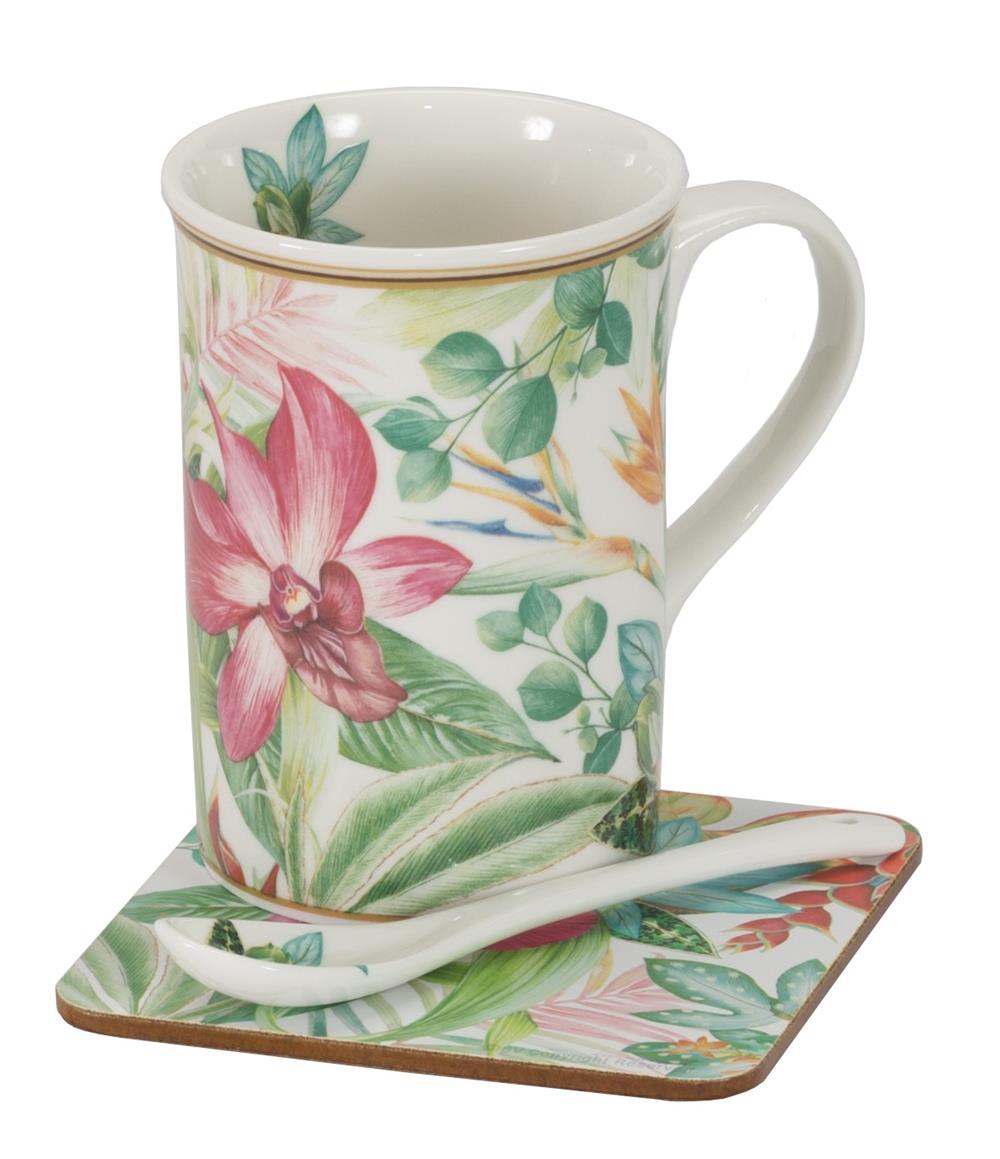 Orchid Cascade Mug Gift Set