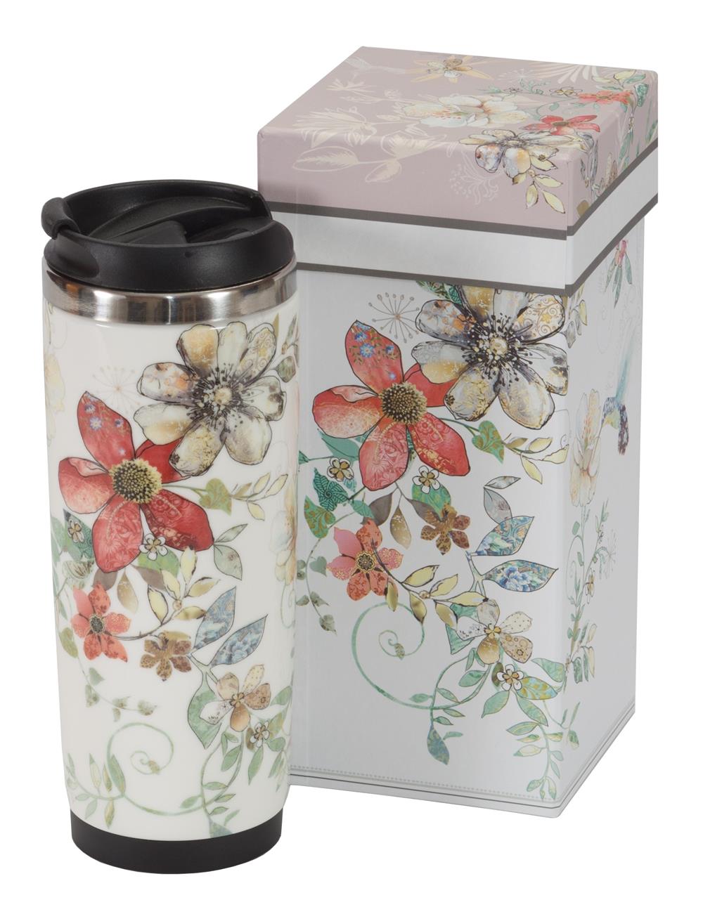 Special Offer - Hummingbird Travel Mug with free pack of matching coasters