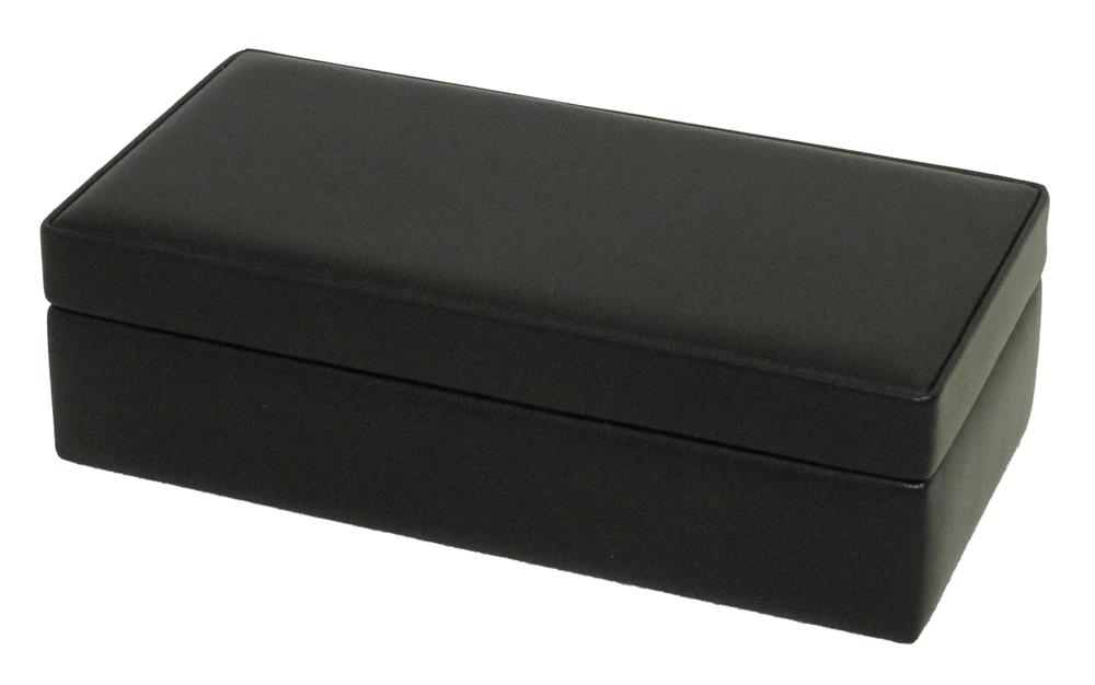 New - Black Leatherette Travel Case