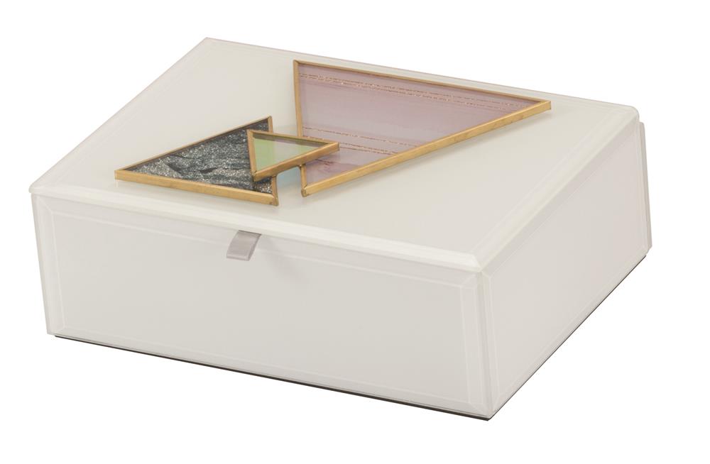 Helen White glass jewel case