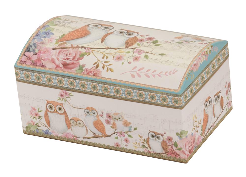 Owl design cardboard jewel case