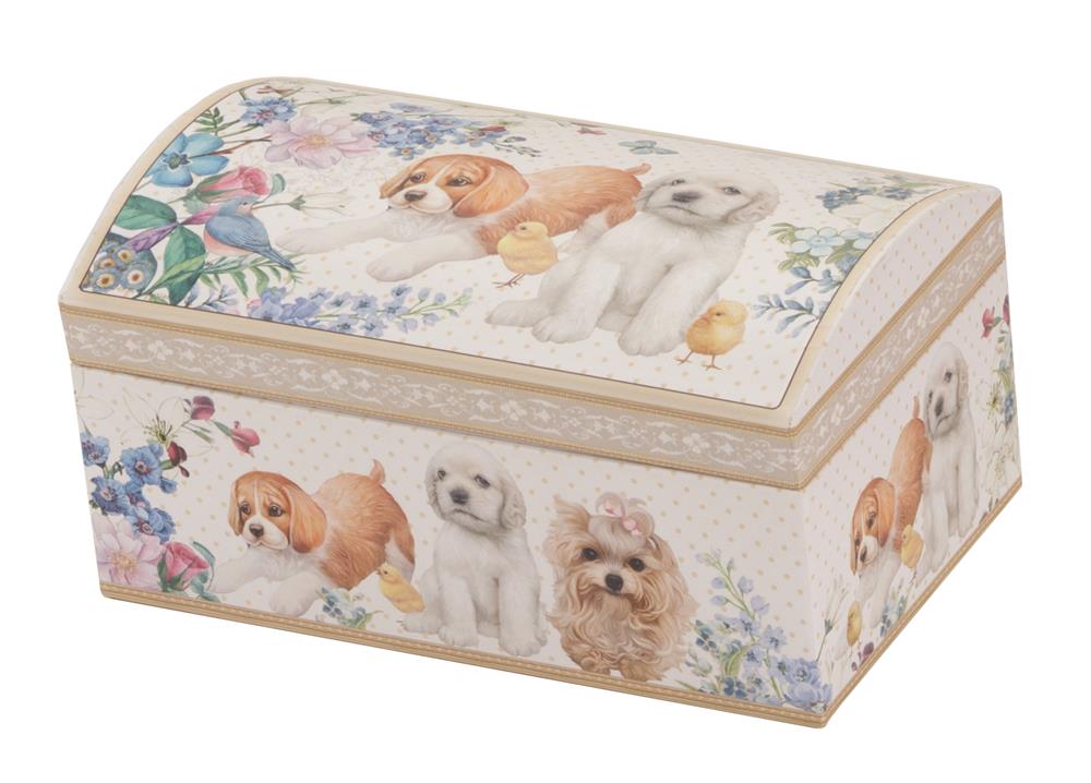 Cute puppy design cardboard jewel case