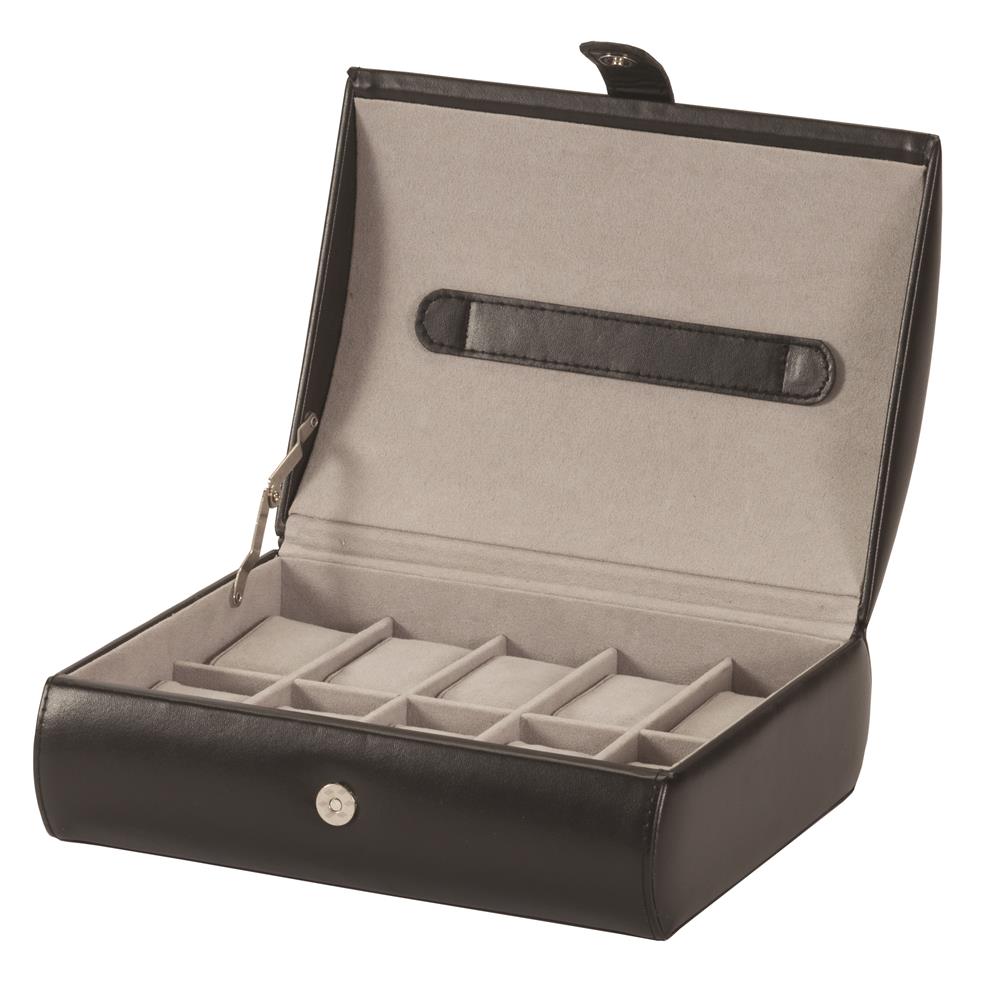 Ben Domed Topped PU 10 Watch Box