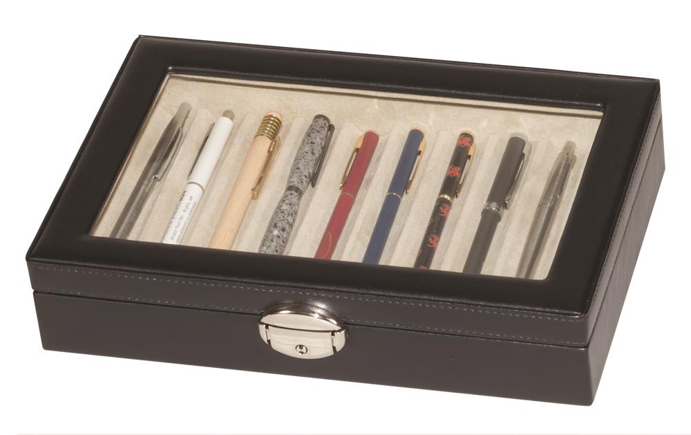 Ethan Black PU pen box