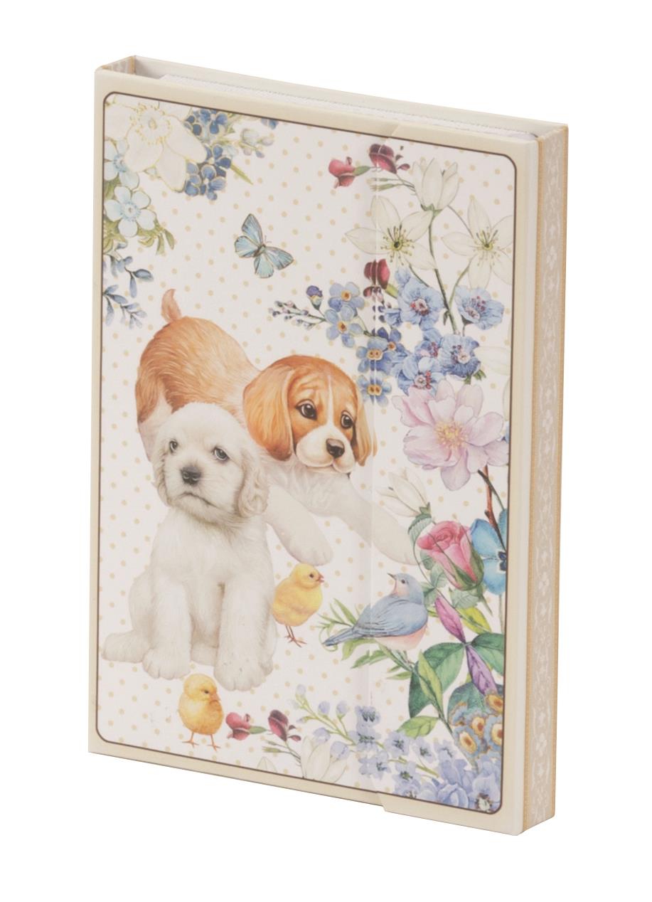 Puppy Design Notepad and Shopping List Set