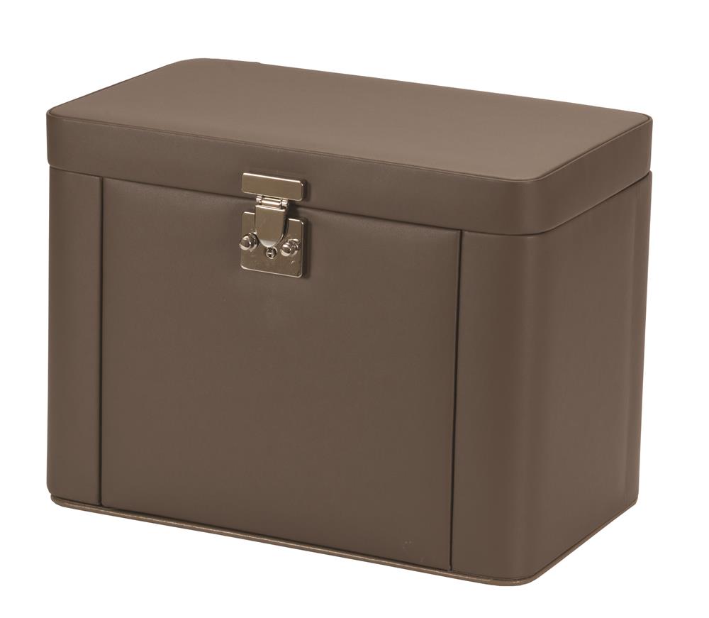 Shona Bonded Leather Mink Jewel Case