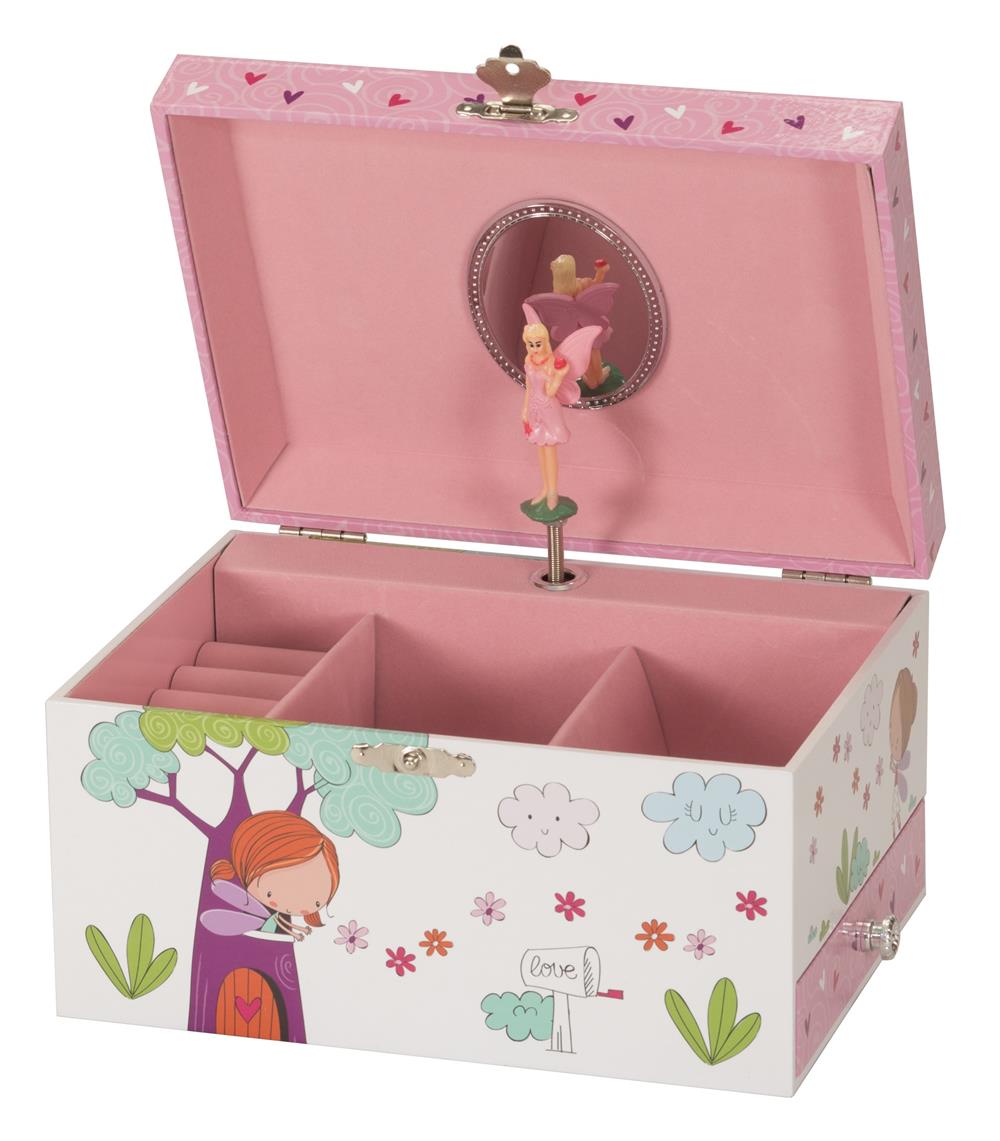 New - Rosie Fairy Door Musical Jewel Case 2 pack