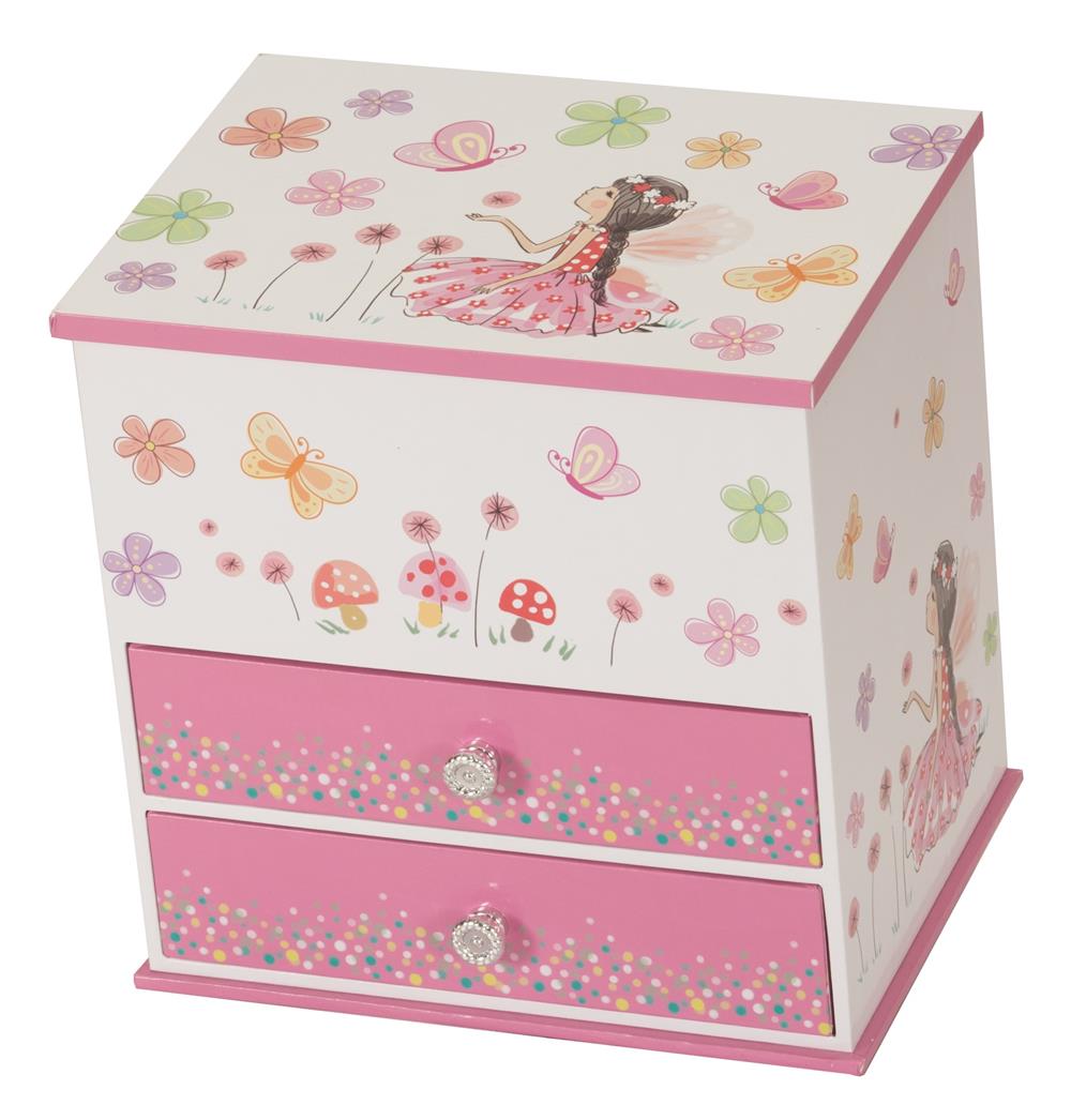 New - Zola Stardust Butterfly Musical Jewel Case 2 pack