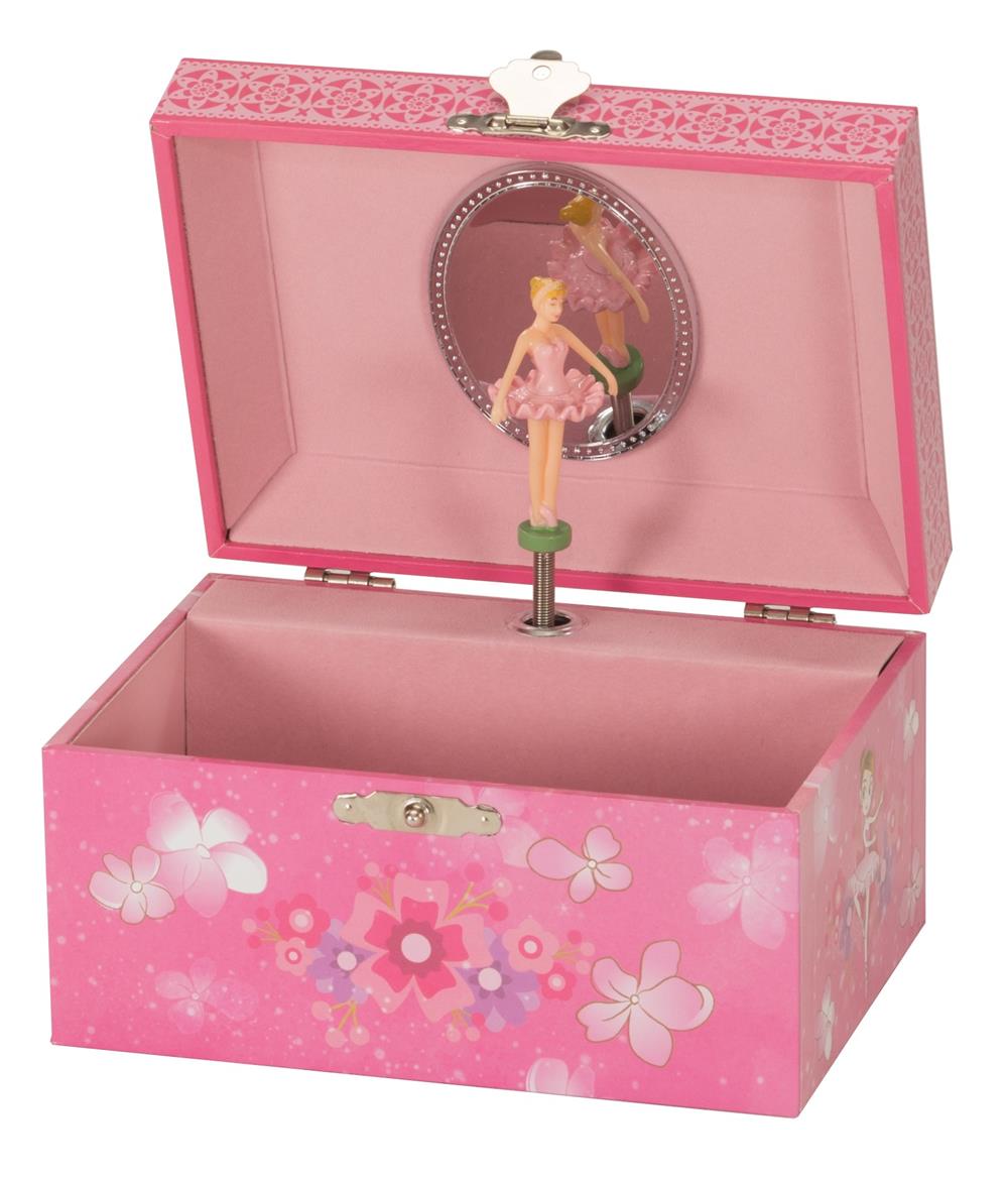 New - Janice Pink Ballerina Musical Jewel Case 2 pack