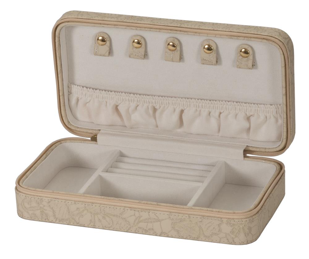 Tabatha Gold-Tone Travel Jewel Case