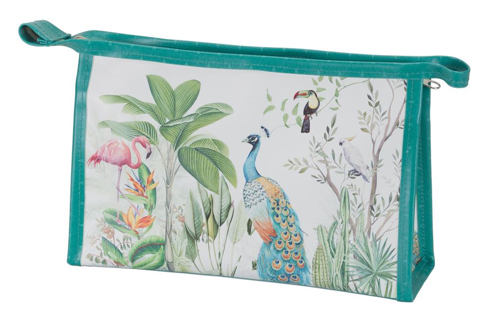 New - Tropical Travel Make up Bag