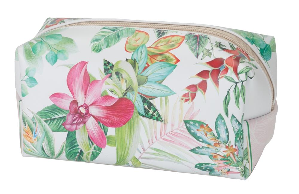 Orchid Cascade Cosmetic Bag